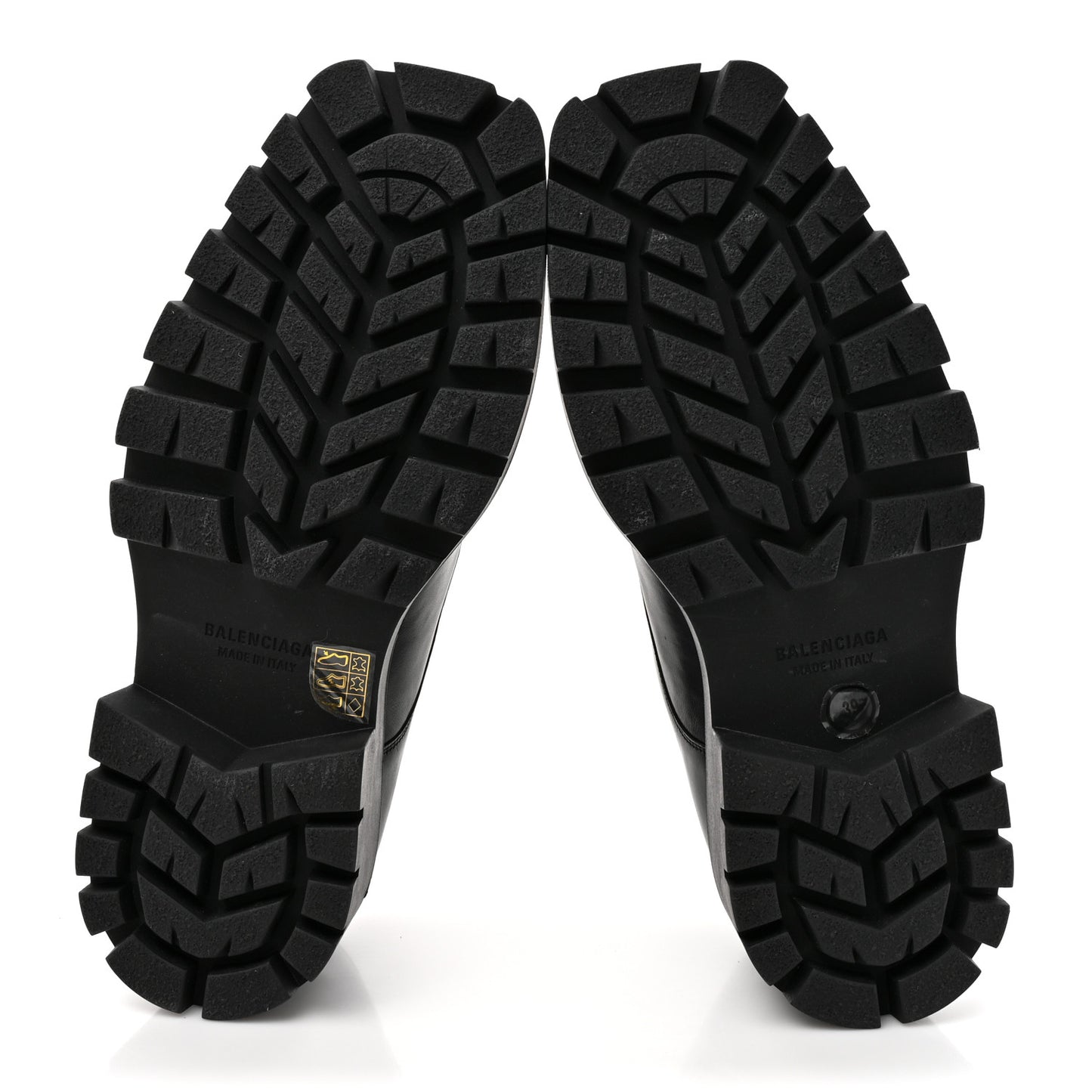 Calfskin Trooper Derby Loafers 39 Black