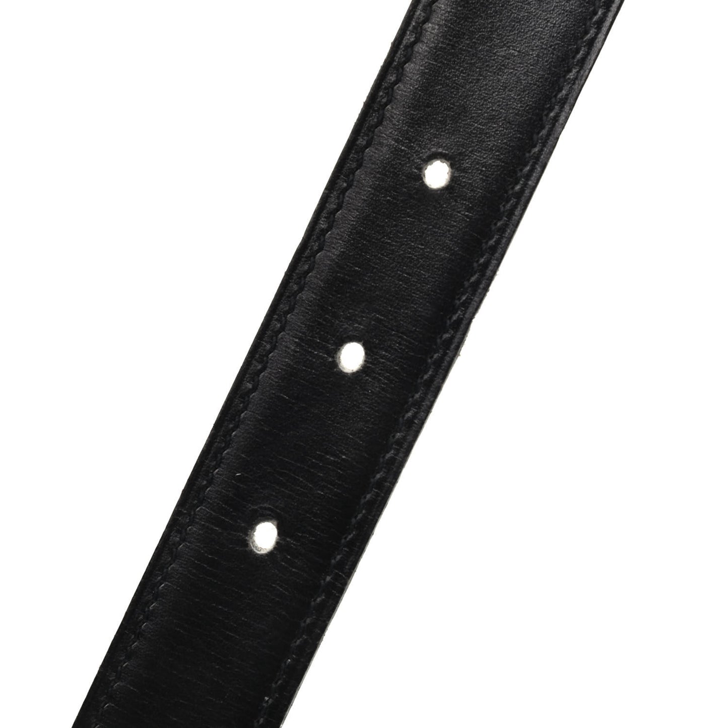 Box Epsom 24mm Mini Constance H Belt 70 Black Gold