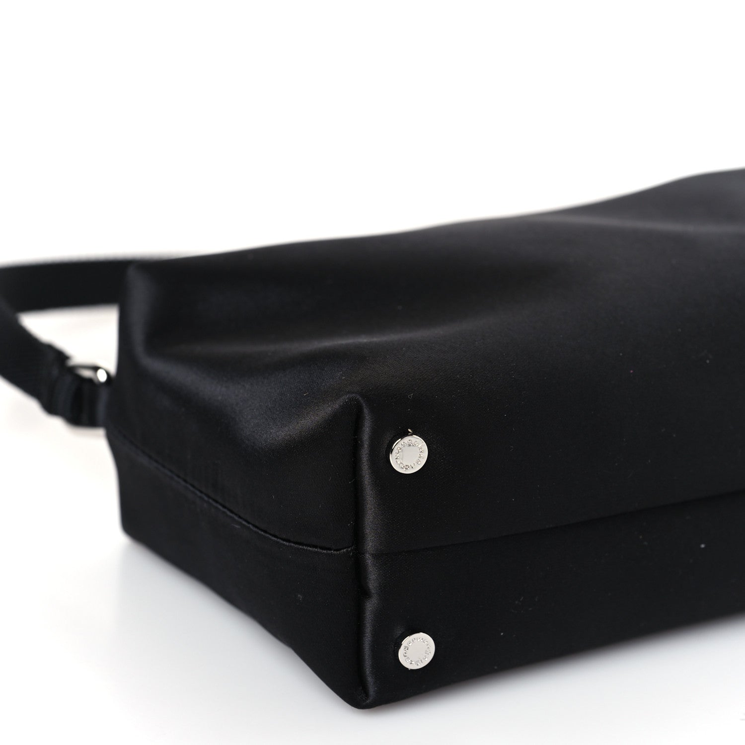 Alexander Wang Satin Crystal Heiress Pouch Black 7 of 10