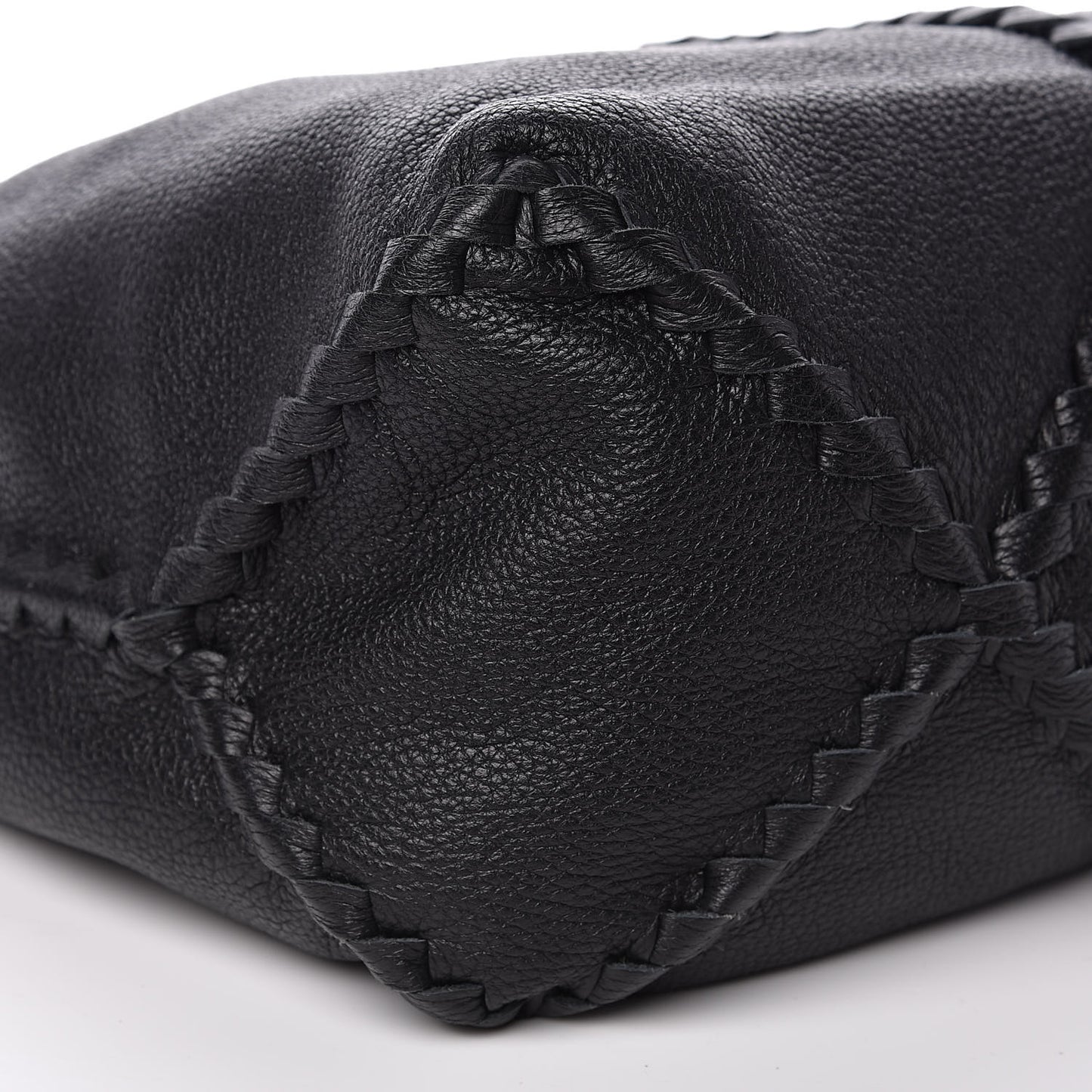 Cervo Lavato Deerskin Hobo Black