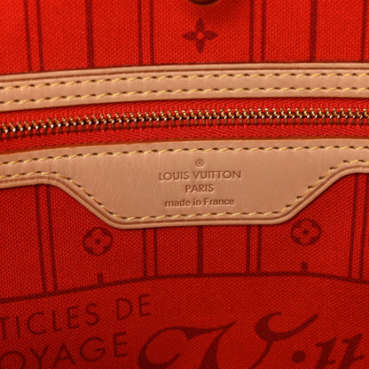 Louis Vuitton Monogram My LV Heritage Neverfull MM Rouge White 6 of 10