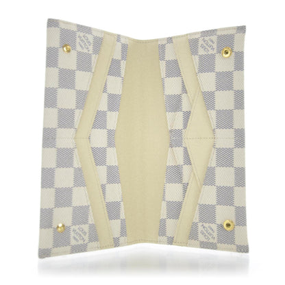 Louis Vuitton Damier Azur Long Origami Wallet 5 of 8
