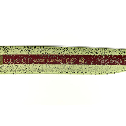 Gucci Acetate Square Frame Web Glitter Sunglasses GG0036SN Havana 6 of 7
