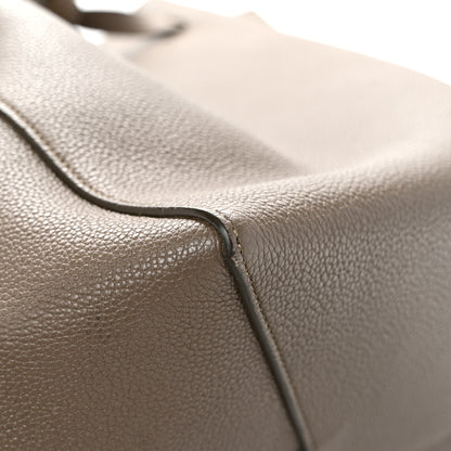 Celine Soft Grained Calfskin Small Belt Cabas Phantom Taupe 14 of 14