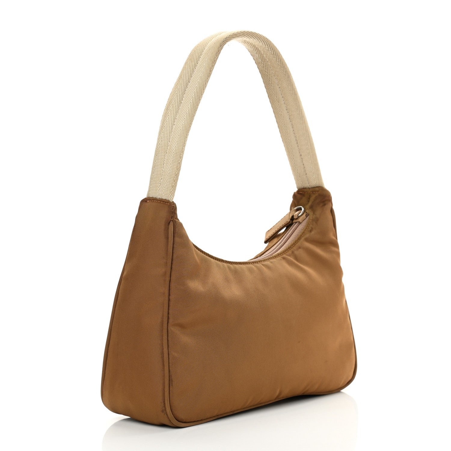 Prada Tessuto Nylon Sport Mini Shoulder Bag Nocciola 3 of 17