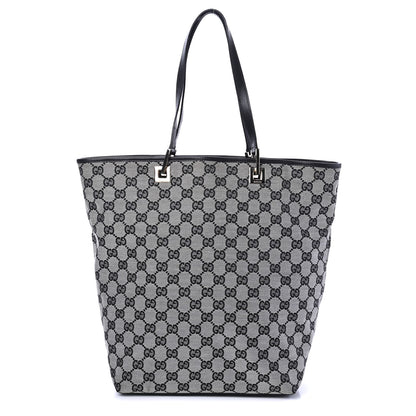 Gucci Monogram Large Bucket Tote Black 1 of 4