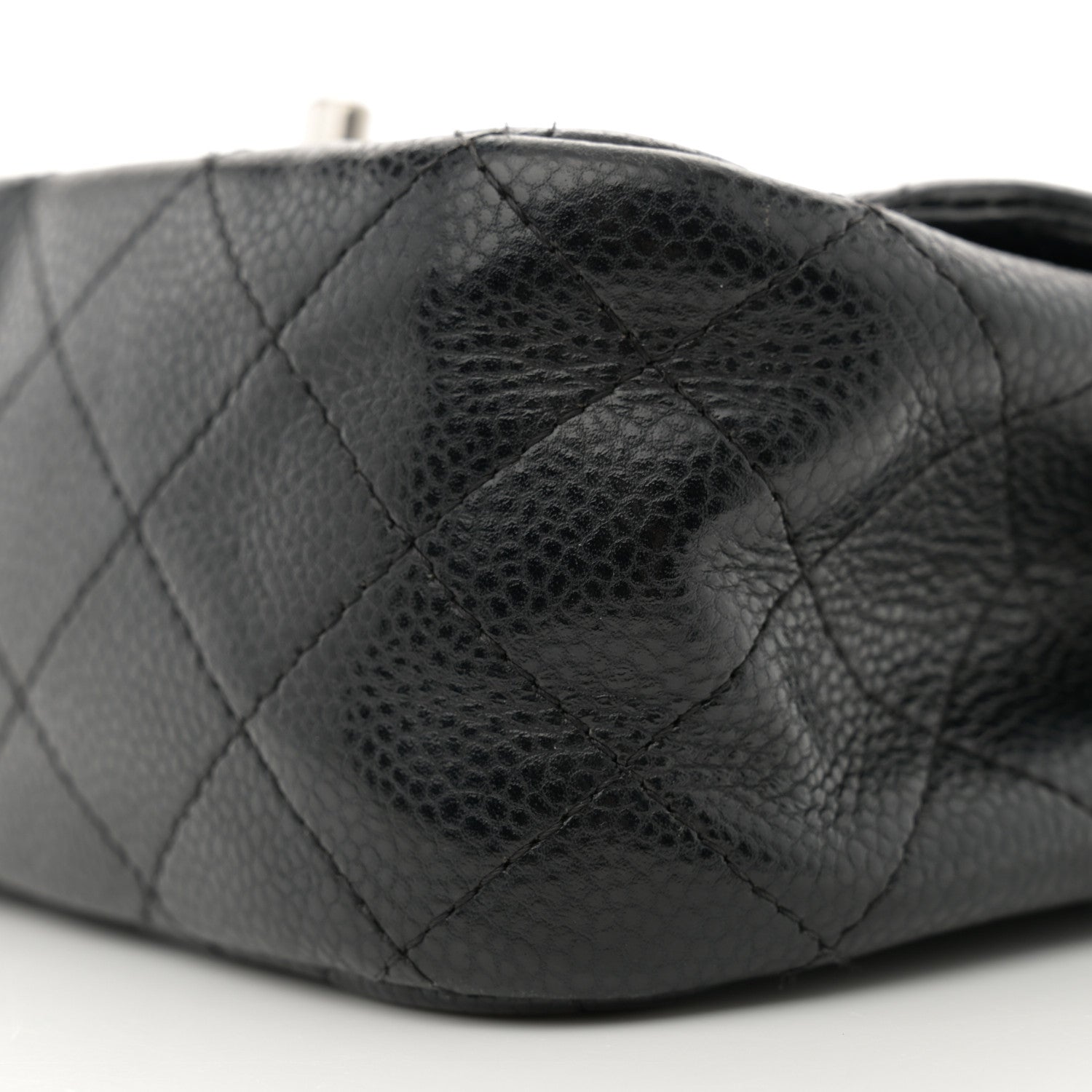 Chanel Caviar Quilted Mini Square Flap Black 10 of 12