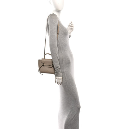 Celine Grained Calfskin Pico Belt Bag Light Taupe 2 of 10