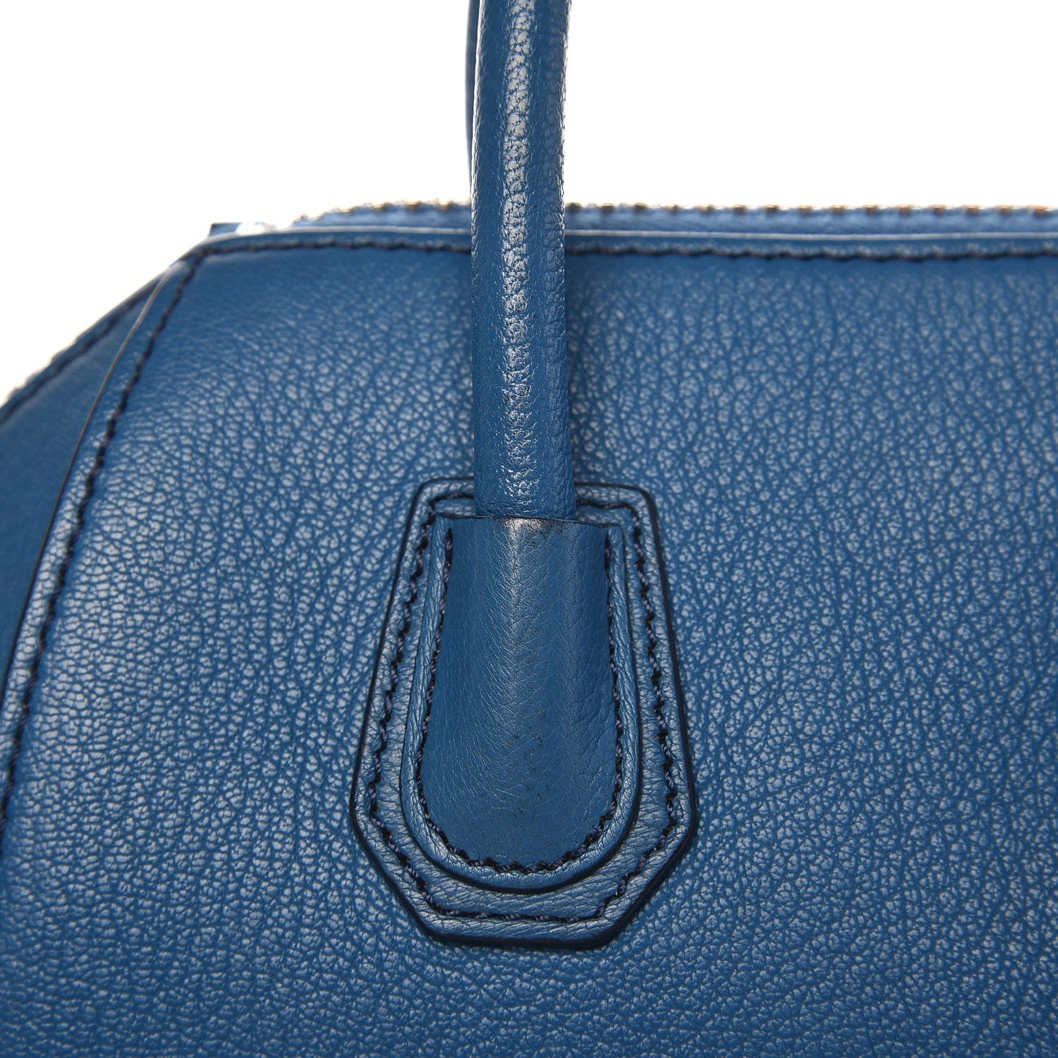 Givenchy Sugar Goatskin Mini Antigona Electric Blue 9 of 10