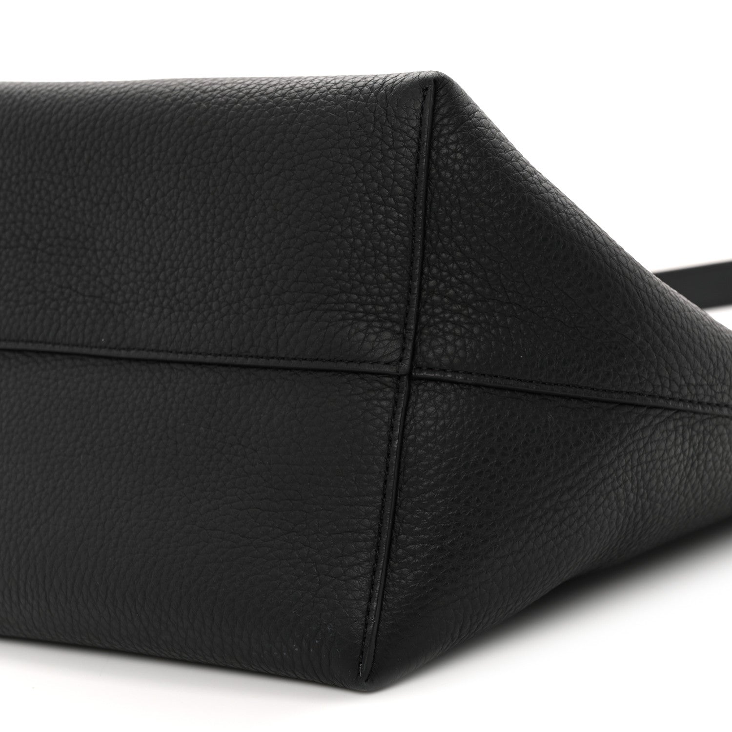The Row Grained Calfskin Medium N/S Park Tote Black 10 of 10