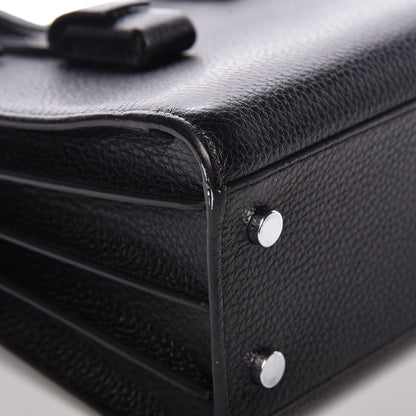 Saint Laurent Grained Calfskin Baby Sac De Jour Black 10 of 14