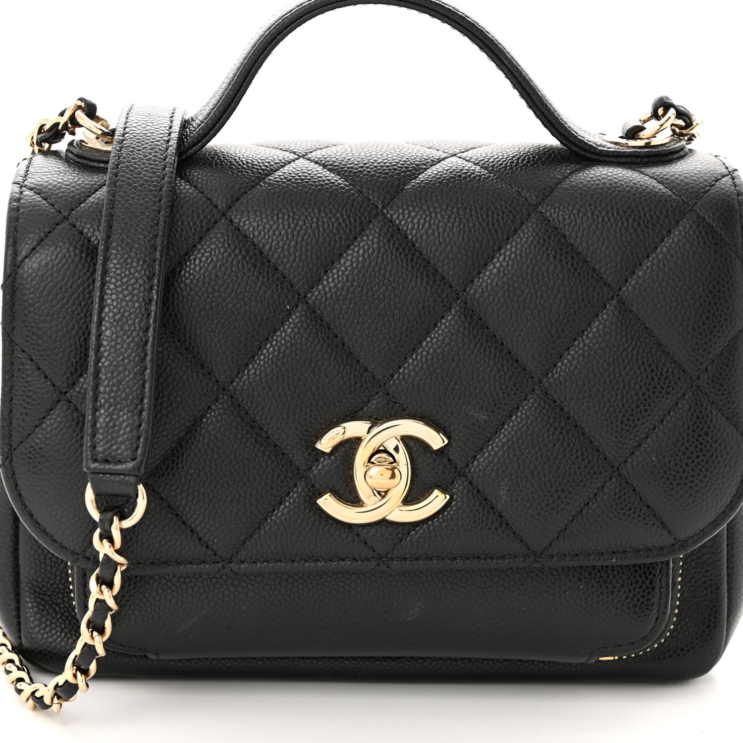 Chanel Caviar Quilted Small Business Affinity Flap Black 8 of 11