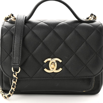 Chanel Caviar Quilted Small Business Affinity Flap Black 8 of 11