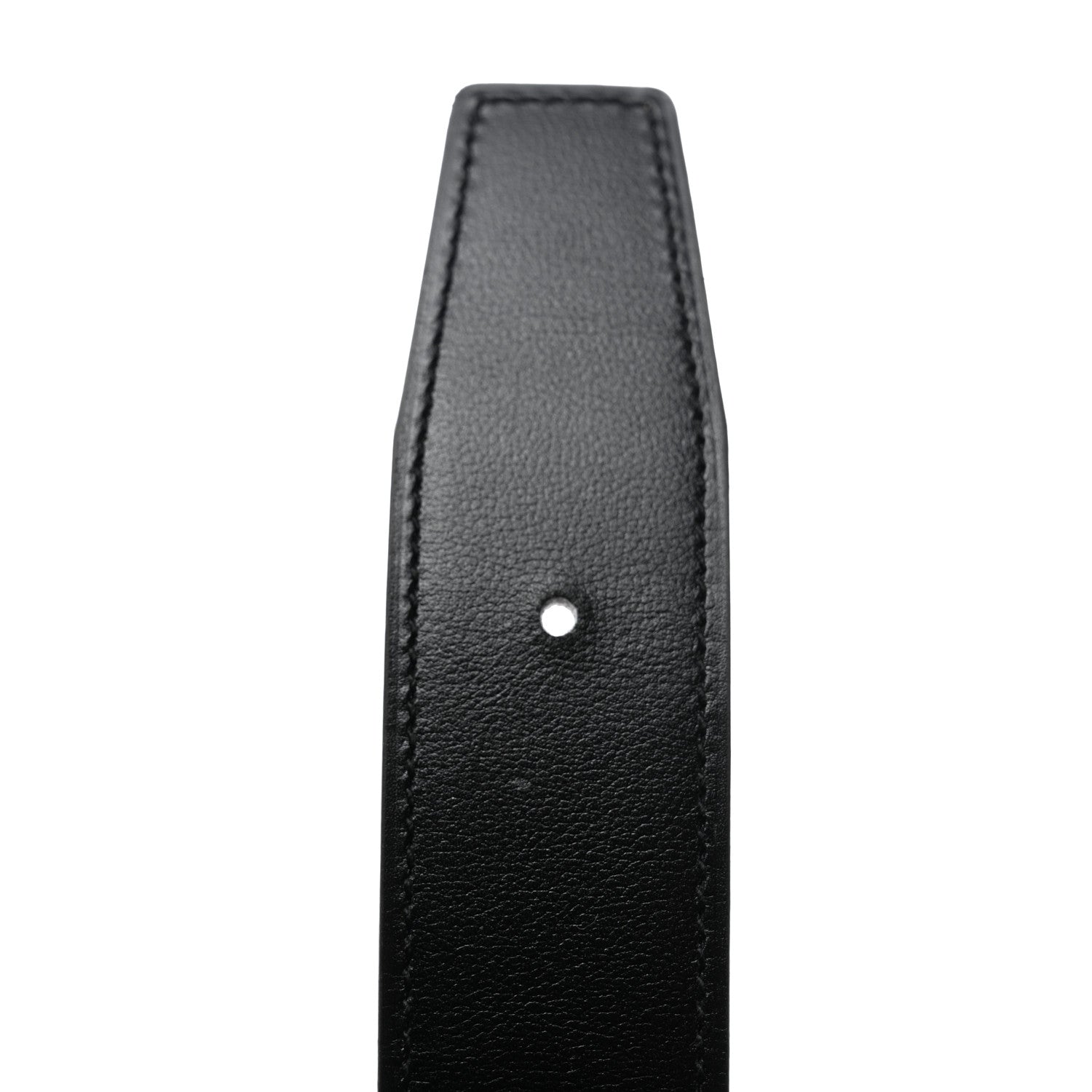 Hermes Box Togo 32mm H Belt 90 Black Chocolate 5 of 10