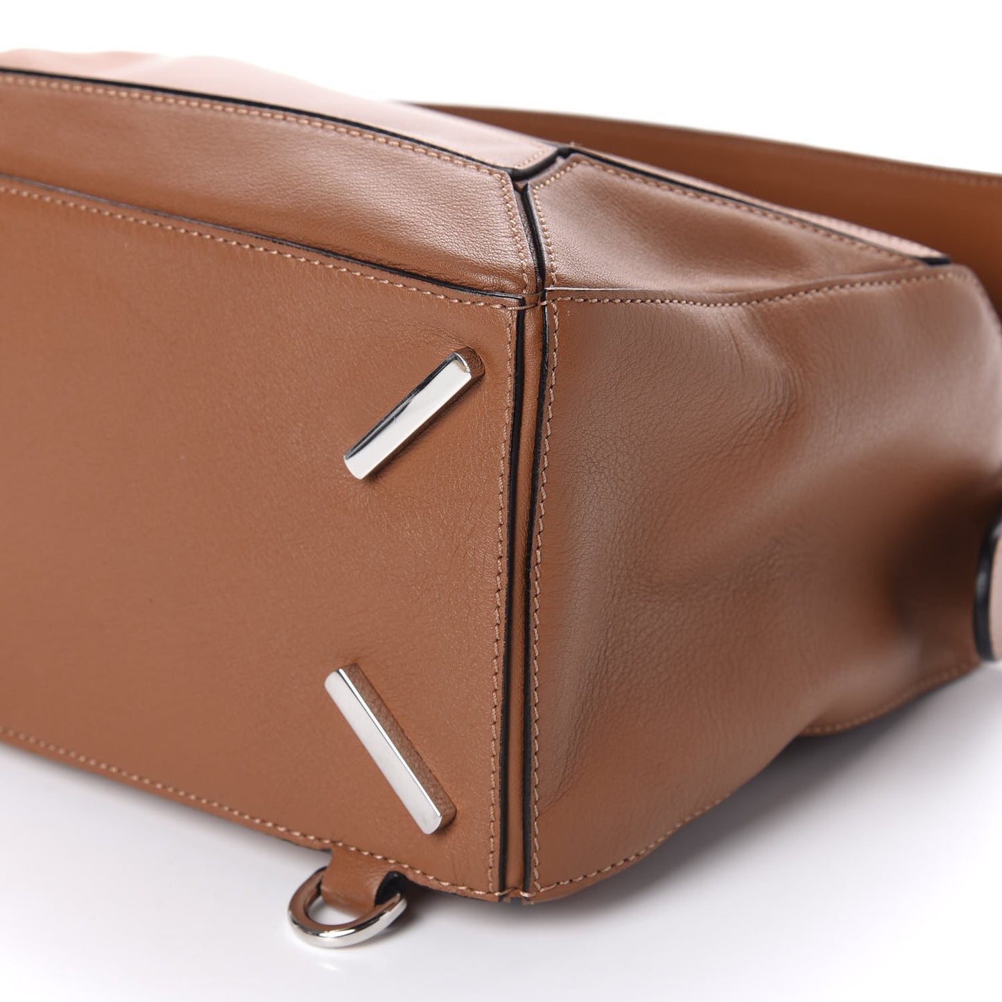 Calfskin Medium Puzzle Bag Tan