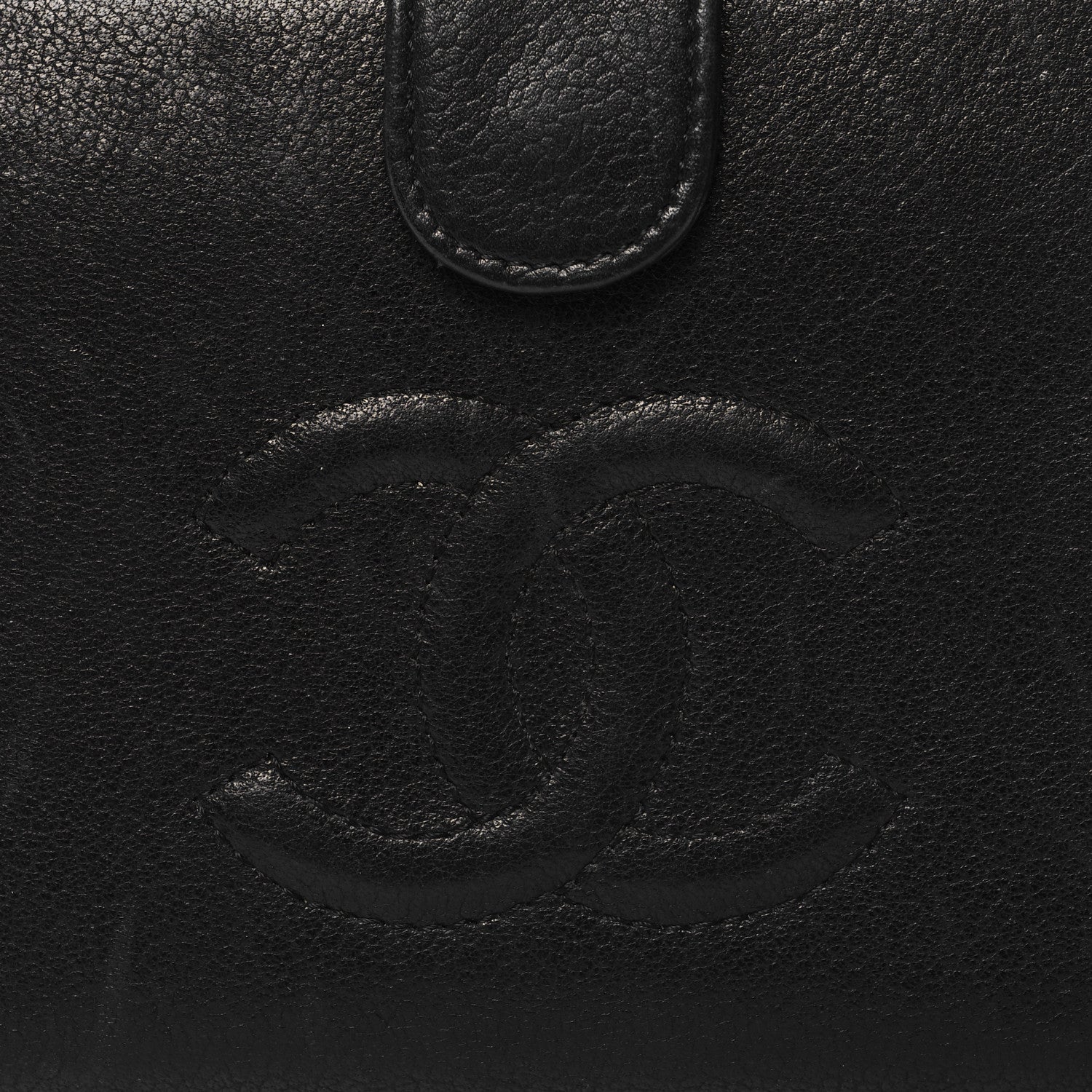 Chanel Caviar Timeless CC French Wallet Black 10 of 10