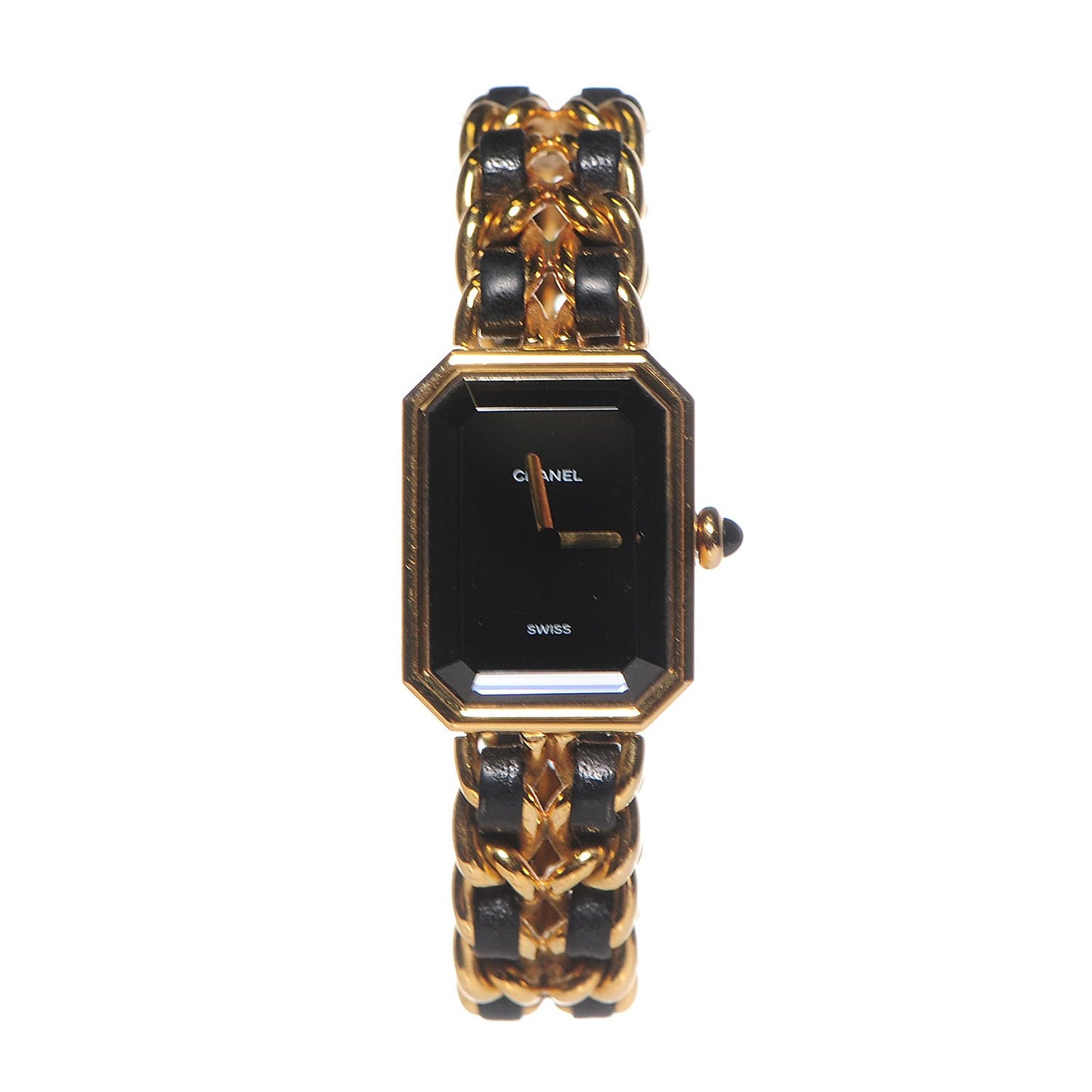 Stainless Steel Lambskin 20mm Chain Premiere Quartz Watch Gold M