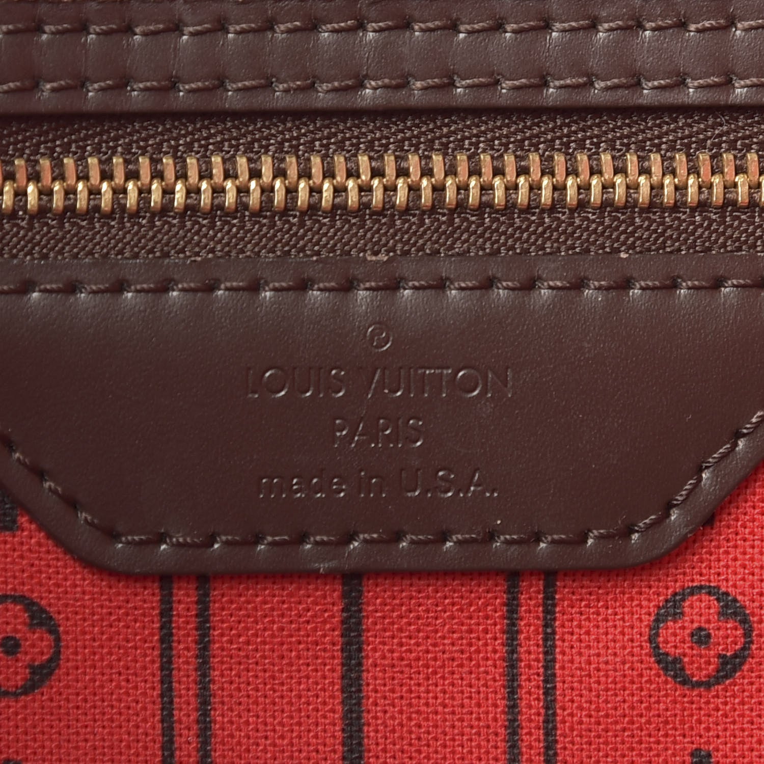 Louis Vuitton Damier Ebene Neverfull MM 8 of 13