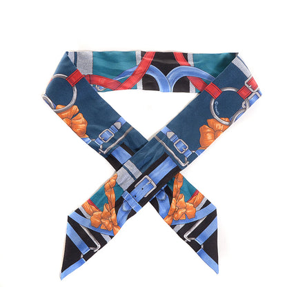 Hermes Silk Grand Manege Twilly 1 of 6