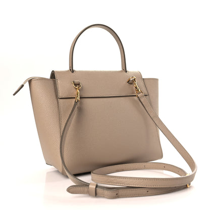 Celine Grained Calfskin Nano Belt Bag Light Taupe 3 of 9