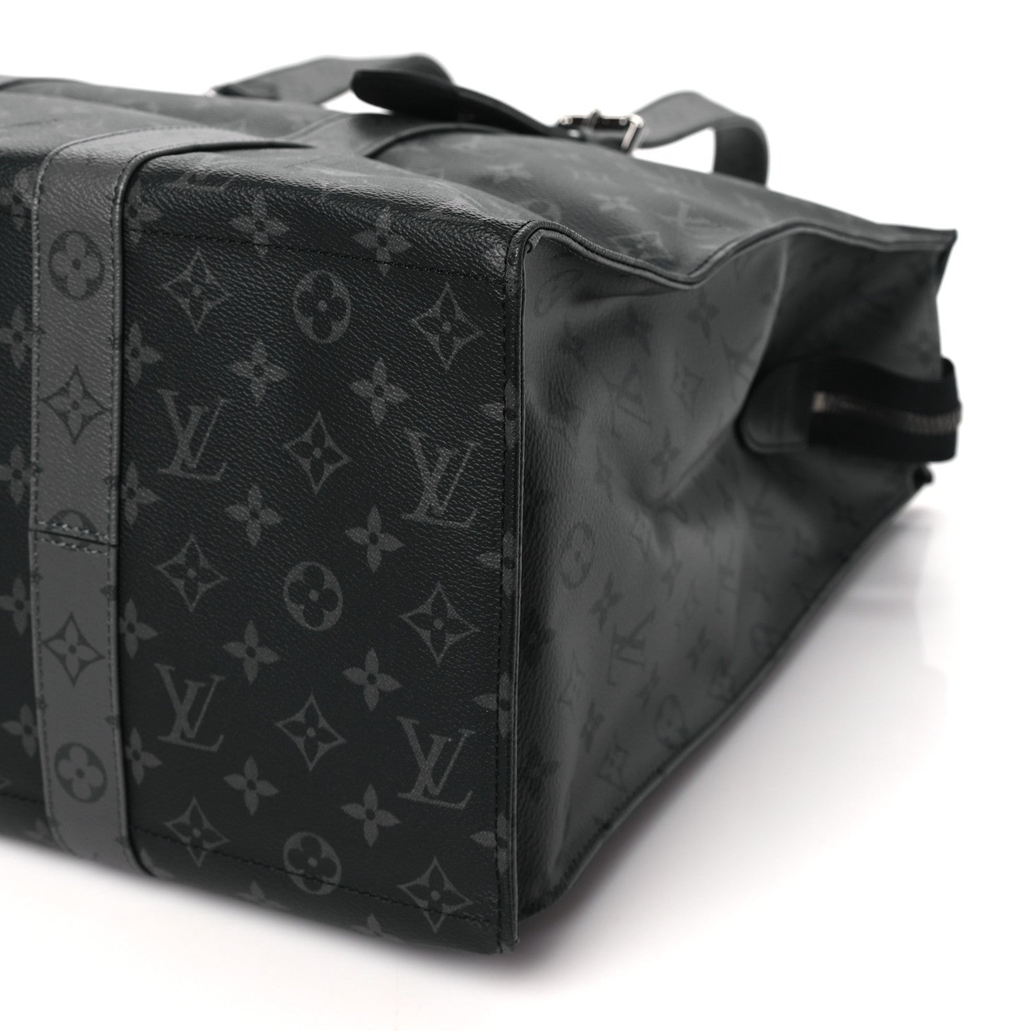 Louis Vuitton Monogram Eclipse Cabas Zippe GM Black 9 of 9