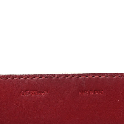 Off-White Aged Calfskin Jitney 1.4 Shoulder Bag Silver 6 of 13
