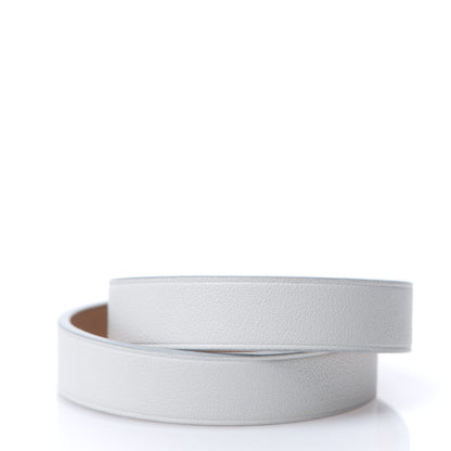 Hermes Swift Mini Dog Double Tour Bracelet T1 White 2 of 5
