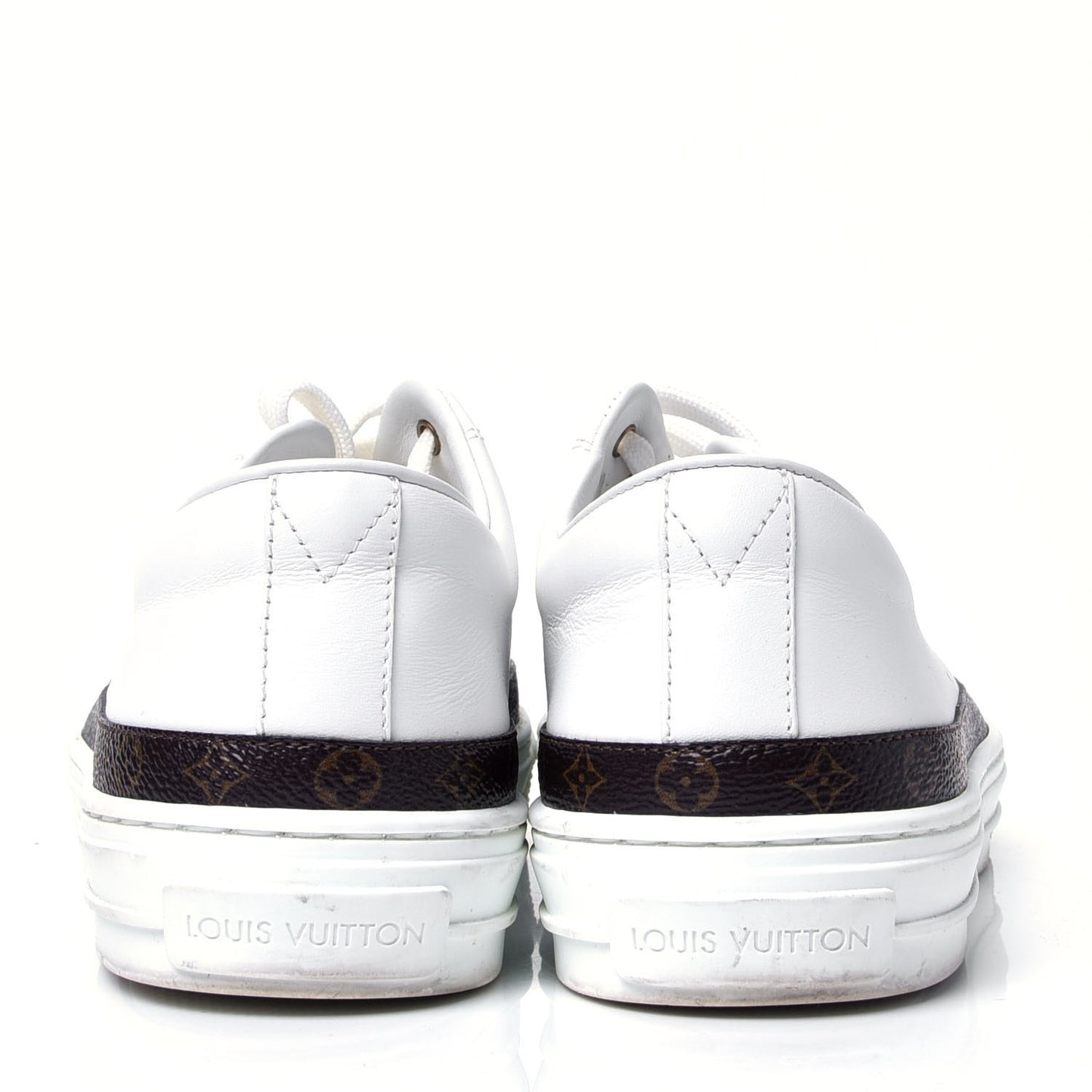 Monogram Womens Stellar Sneakers 38.5 White