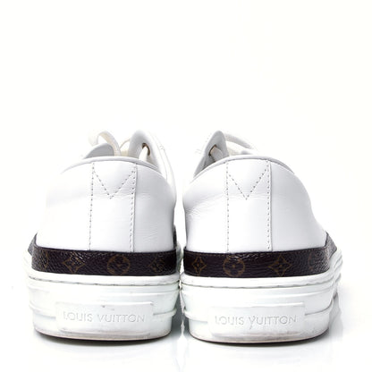 Louis Vuitton Monogram Womens Stellar Sneakers 38.5 White 6 of 10
