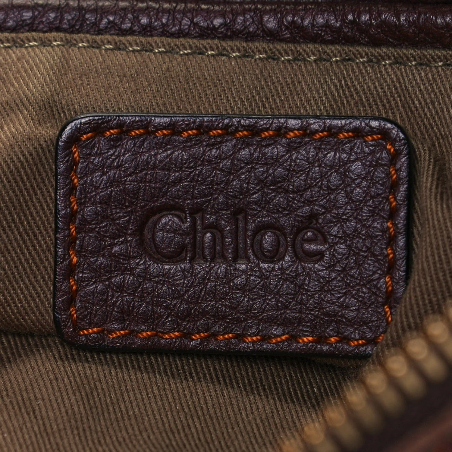 Chloe Calfskin Large Marcie Satchel Truffle 6 of 20