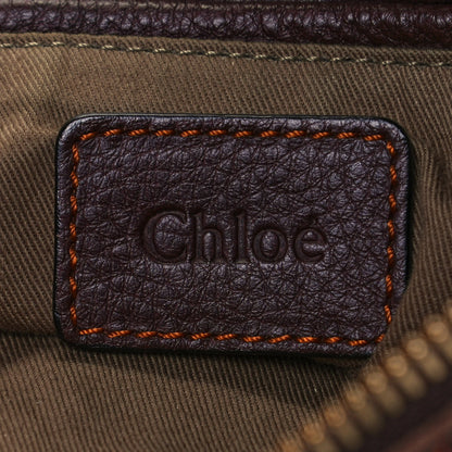 Chloe Calfskin Large Marcie Satchel Truffle 6 of 20