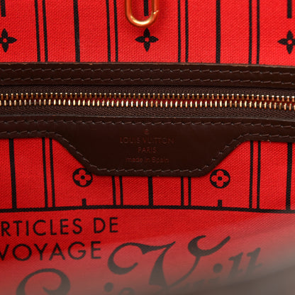 Louis Vuitton Damier Ebene Neverfull MM 6 of 19