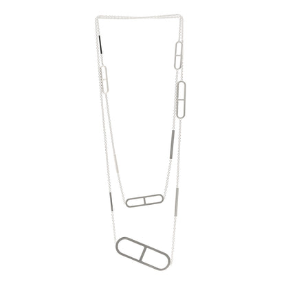 Hermes Sterling Silver Ever Chaine d'Ancre Long Necklace 120 3 of 5