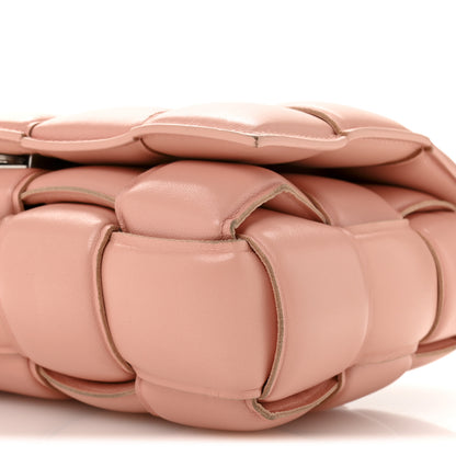 Bottega Veneta Nappa Maxi Intreccio Padded Cassette Crossbody Bag Peachy 10 of 12
