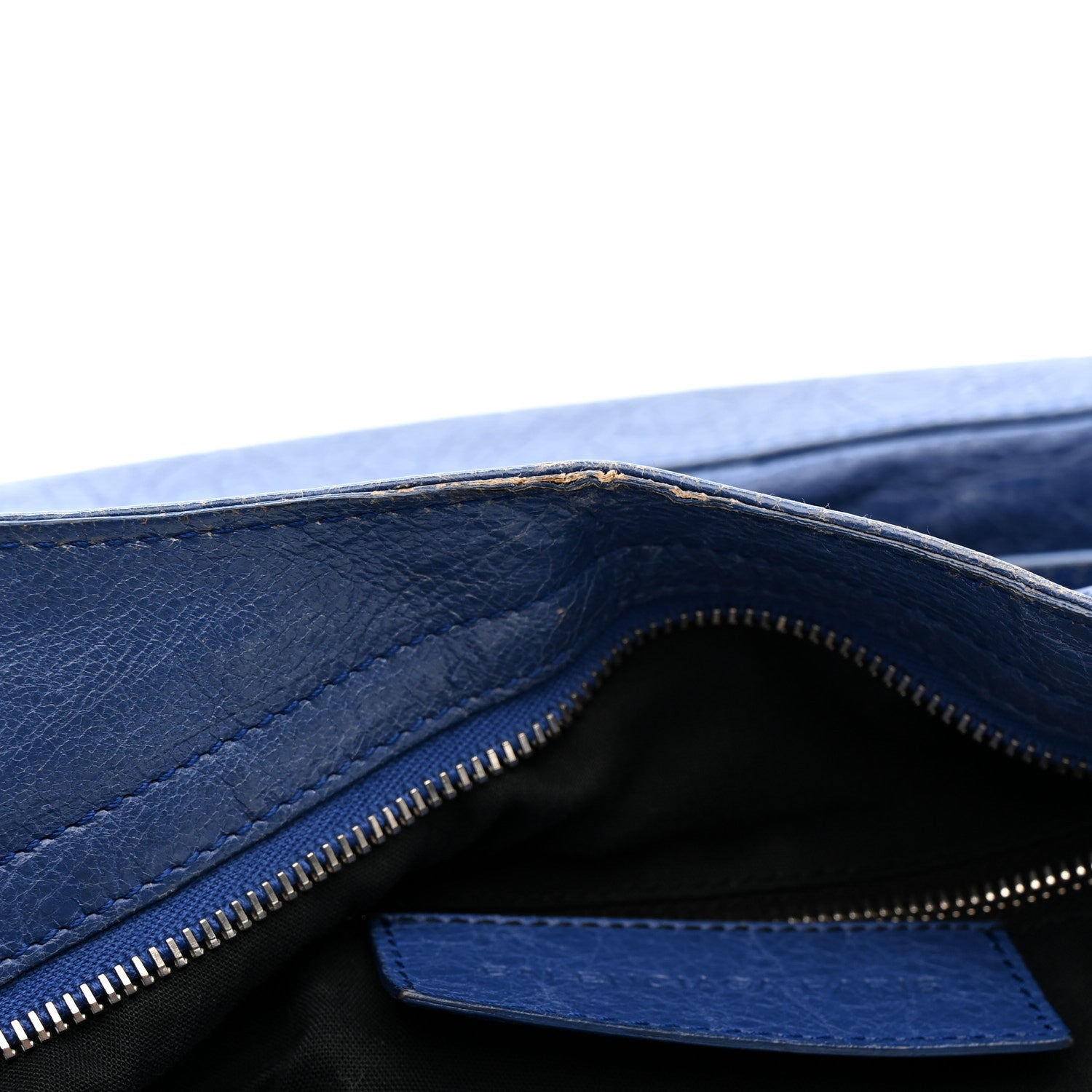 Balenciaga Agneau Giant 12 Silver Hardware Velo Bleu Glacier 12 of 21