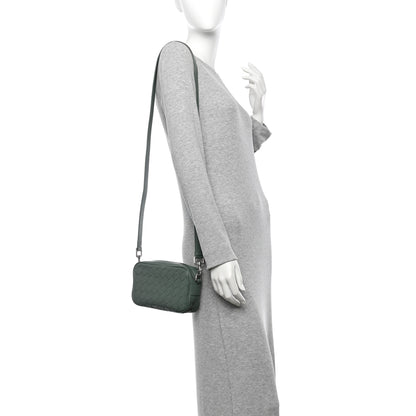 Bottega Veneta Calfskin Intrecciato Small Camera Bag Aloe 2 of 10