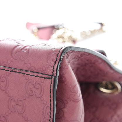 Gucci Guccissima Large Emily Chain Shoulder Bag Peonia Flower 14 of 17