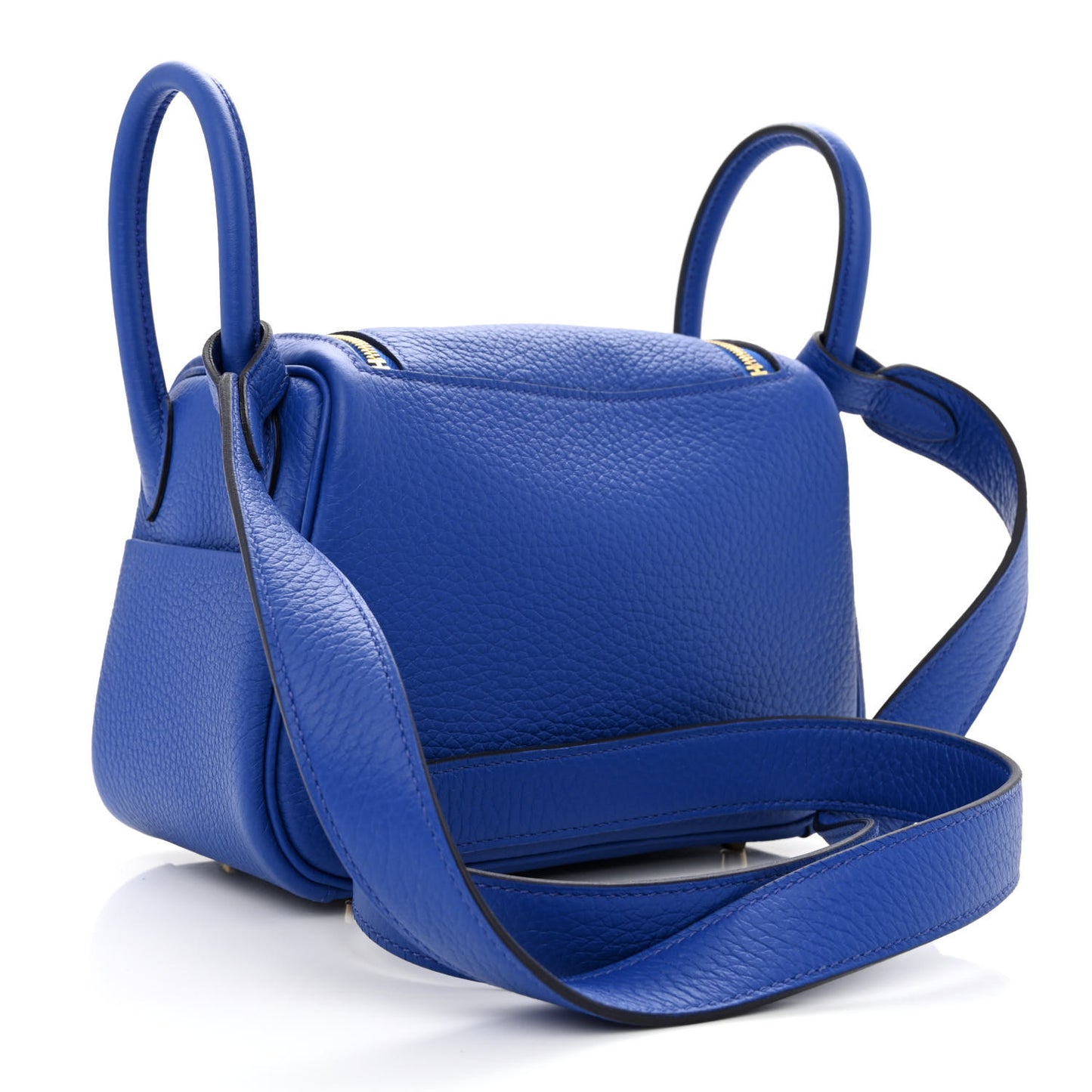 Taurillon Clemence Mini Lindy 20 Bleu Electrique