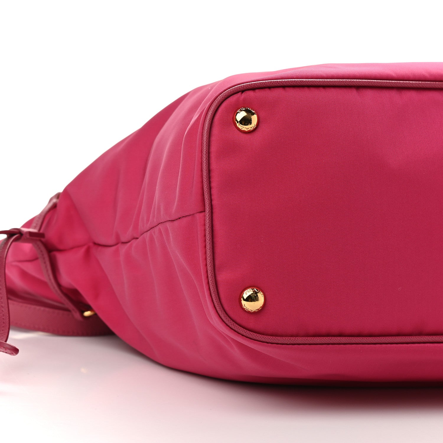 Prada Tessuto Nylon Saffiano Shopping Tote Ibisco 5 of 10