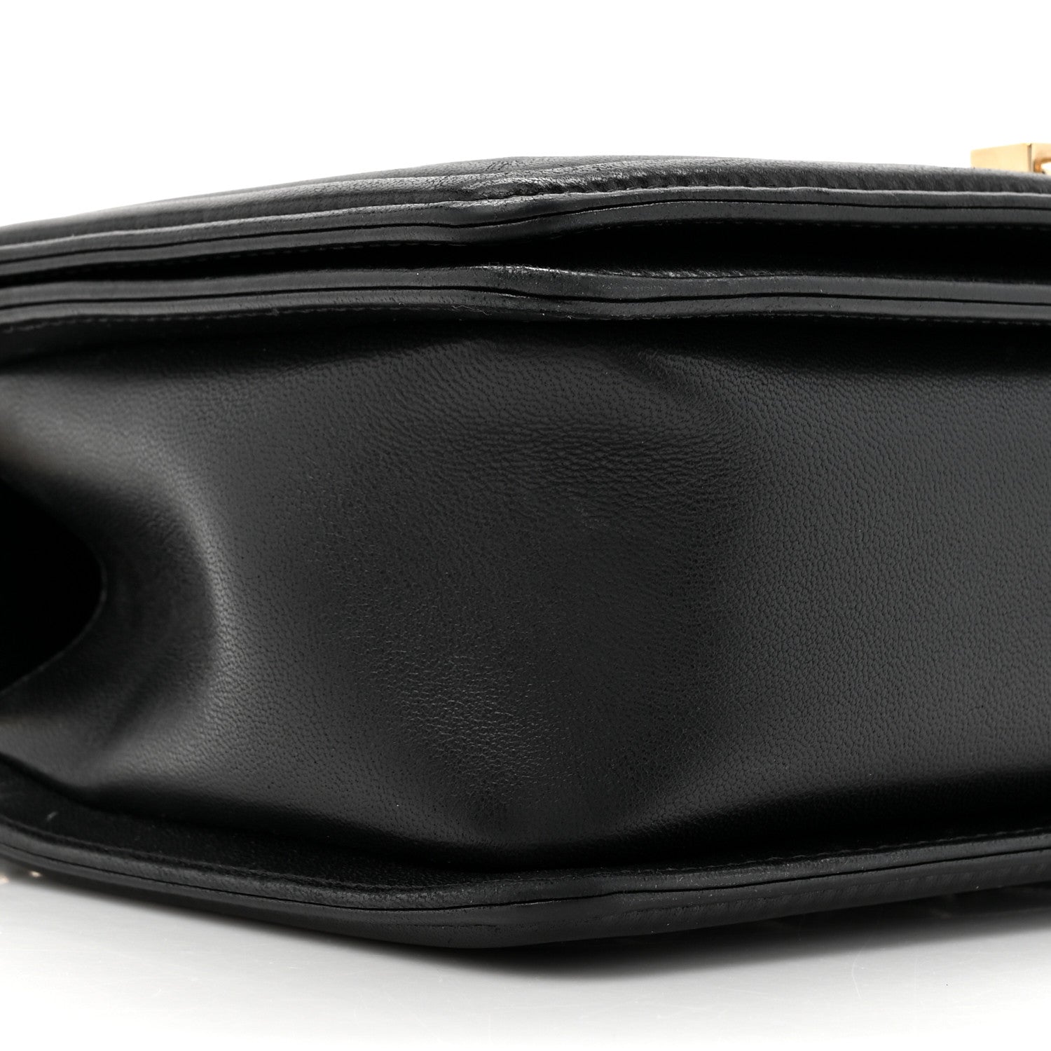 Chanel Lambskin Quilted Medium Boy Flap Black 10 of 15