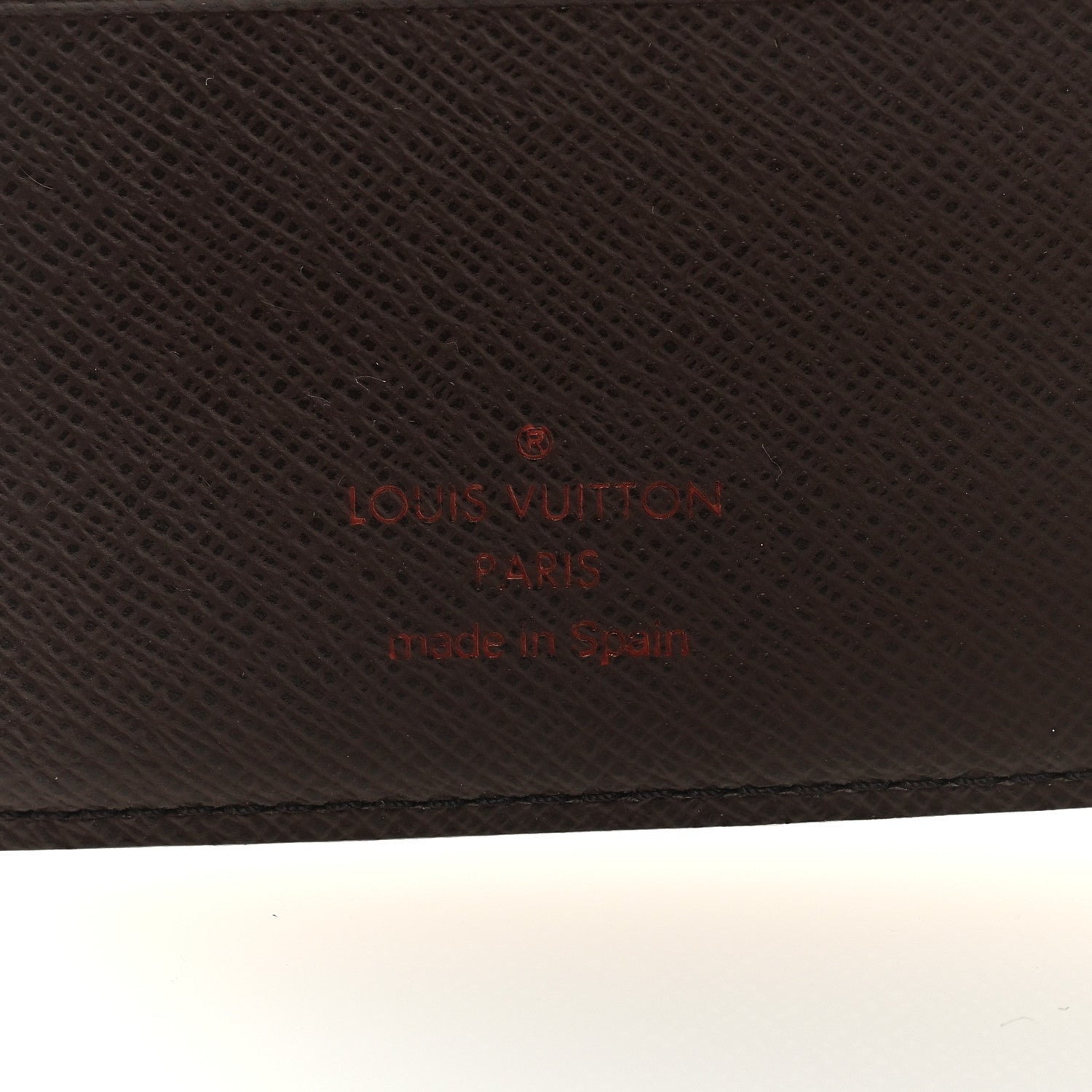 Louis Vuitton Damier Ebene Passport Cover 6 of 6
