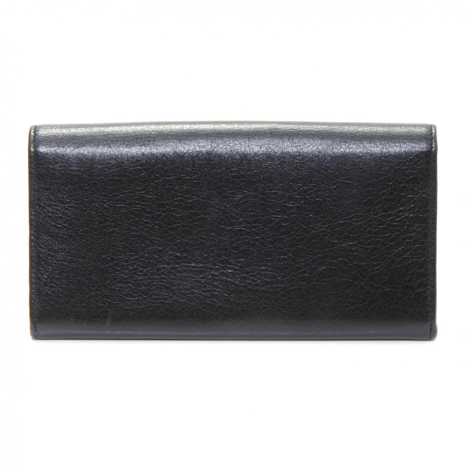 Balenciaga Agneau Giant 12 Rose Gold Hardware Money Wallet Black 3 of 7