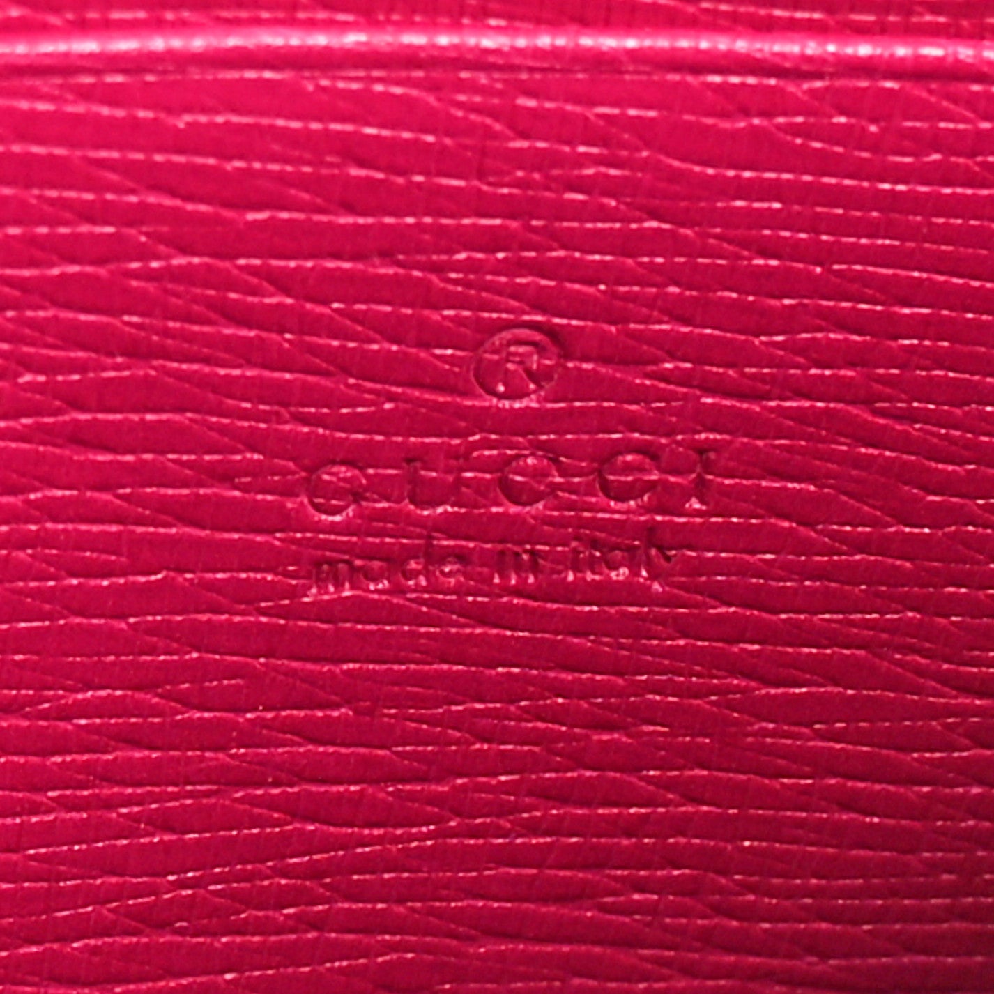 Textured Calfskin Medium Betty Chain Wallet Blossom