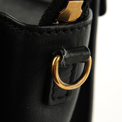 Celine Smooth Calfskin Nano Luggage Black 9 of 9