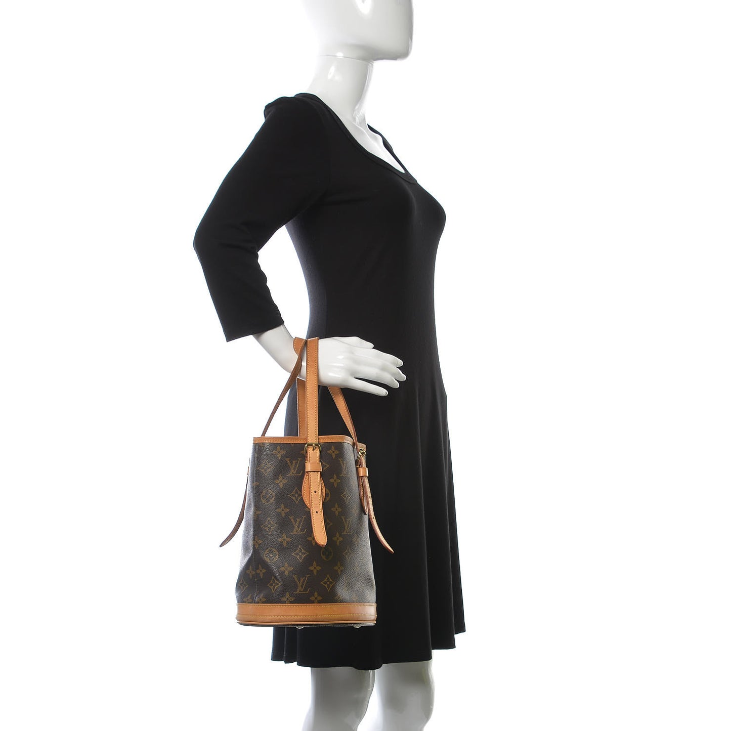 Monogram Petit Bucket 23