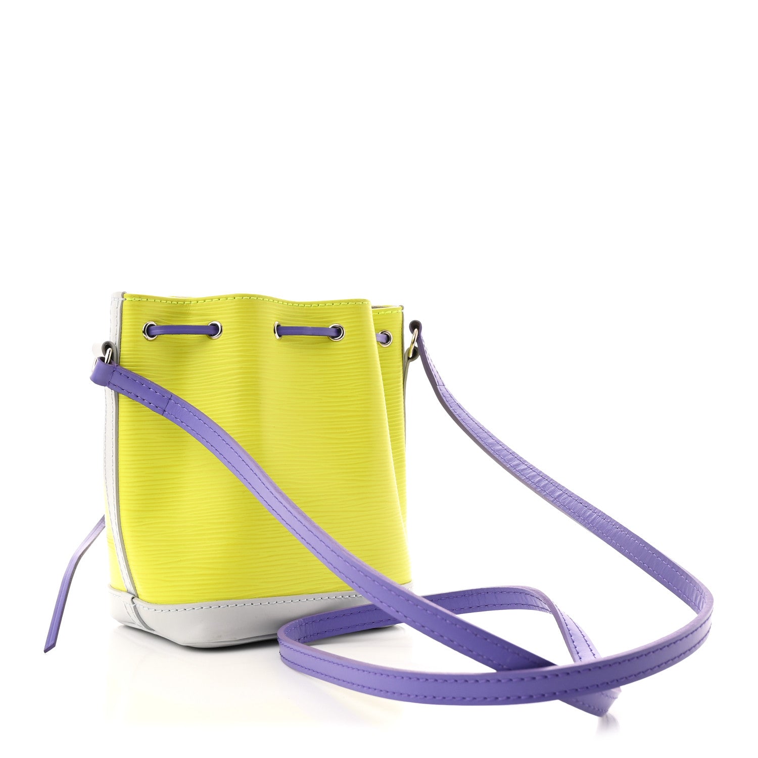 Louis Vuitton Epi Nano Noe Acid Yellow 3 of 11