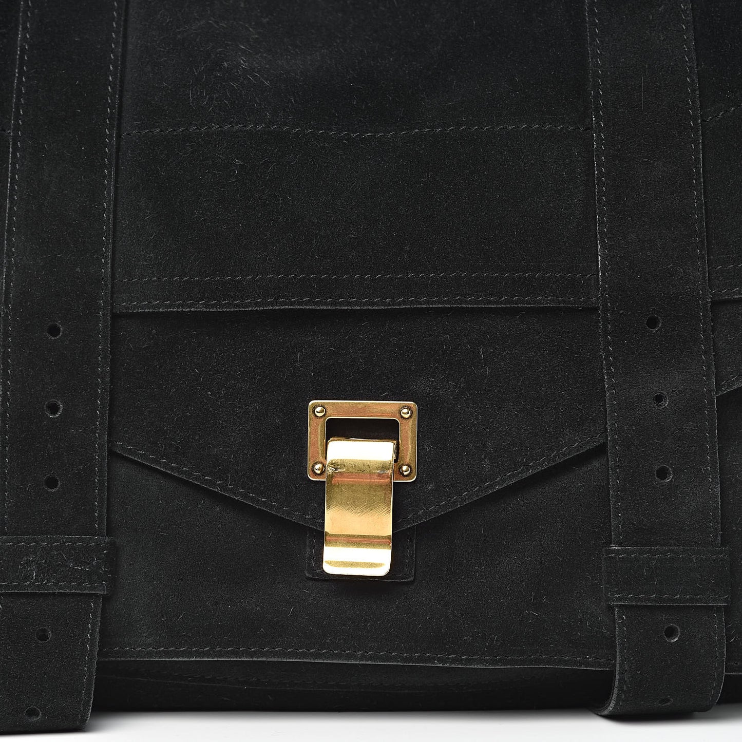 Suede PS1 Large Satchel Navy