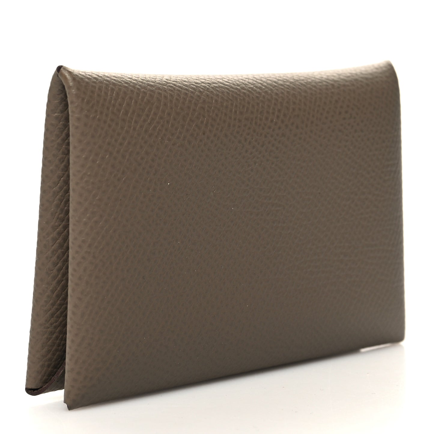 Epsom Calvi Card Case Etoupe