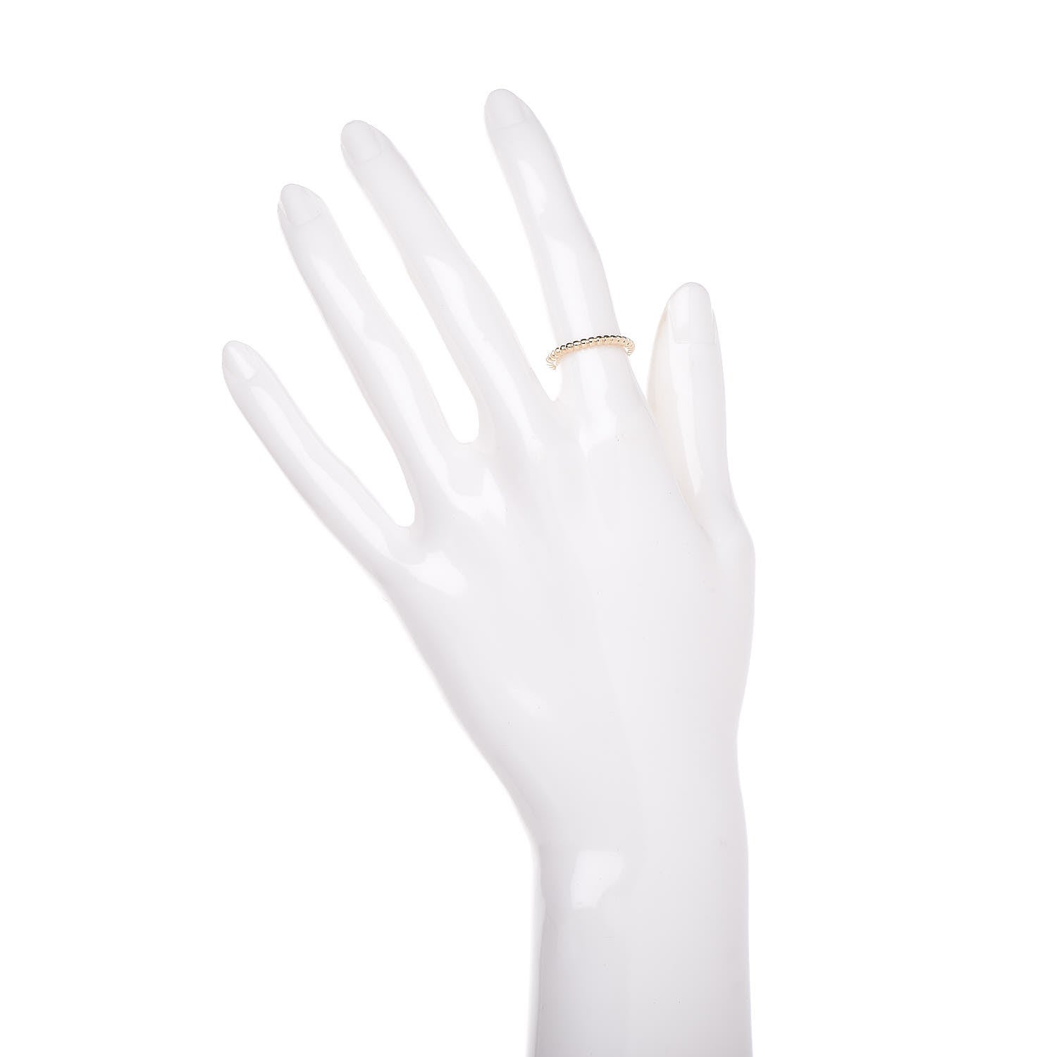 Van Cleef & Arpels 18K Rose Gold Small Perlee Ring 49 4.75 2 of 4