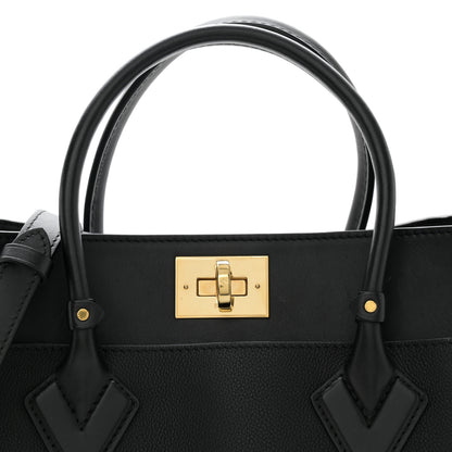 Louis Vuitton Calfskin Monogram Tufting On My Side Black 7 of 9